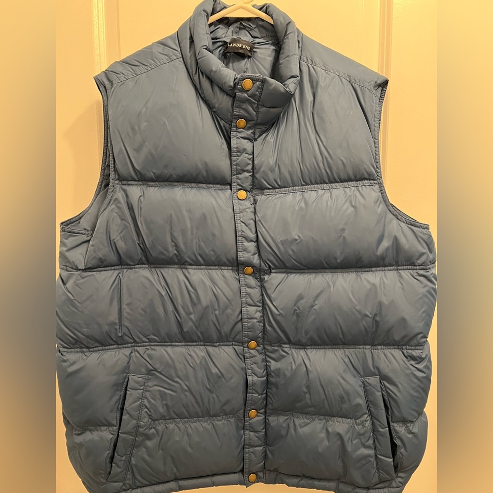 Lands End men’s XL puffer vest